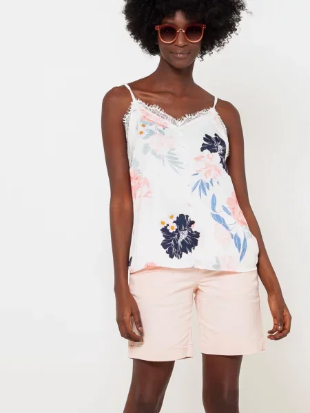 Pantaloni scurți Camaieu roz