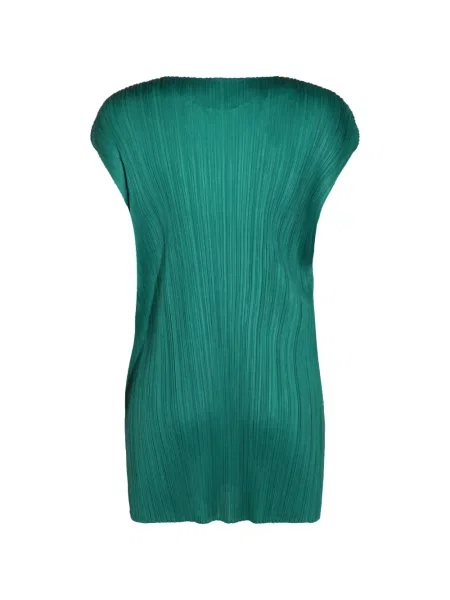Rochie mini Pleats Please Issey Miyake verde