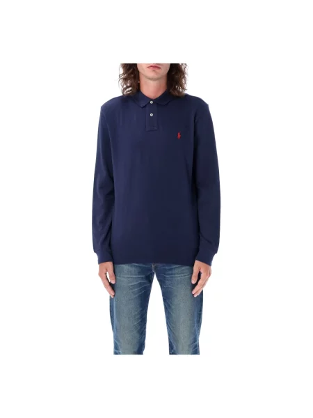 Polo Ralph Lauren longsleeve niebieska