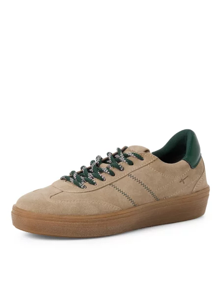 Sneakerși Tamaris bej