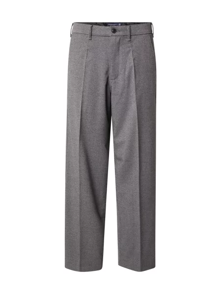 Abercrombie & Fitch Pantaloni cu dungă gri