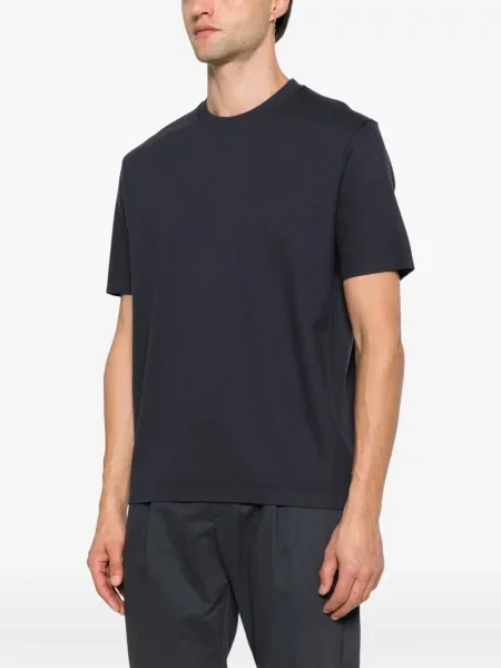 Tricou Herno cu decolteu rotund albastru