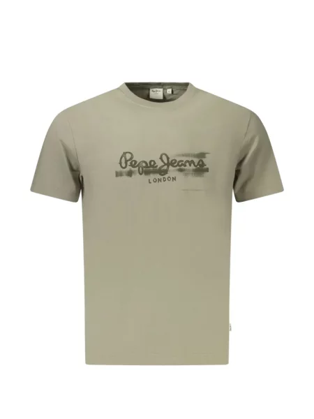 Tricou Pepe Jeans cu imagine verde