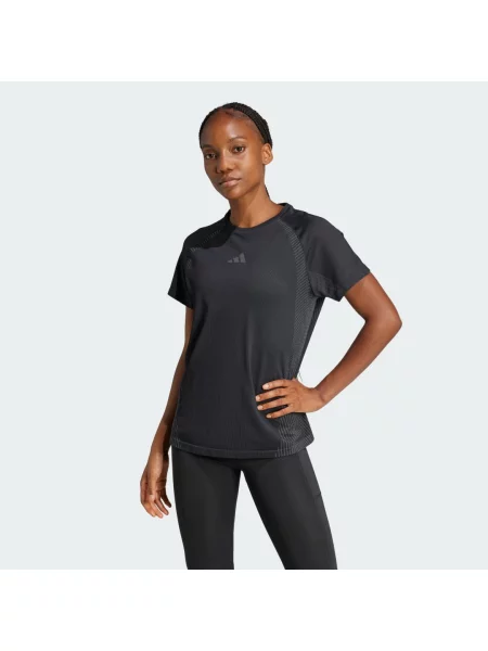 ADIDAS PERFORMANCE Funkční tričko tmavě šedá černá