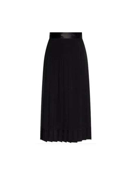Jedwabna spódnica Dolce And Gabbana czarna