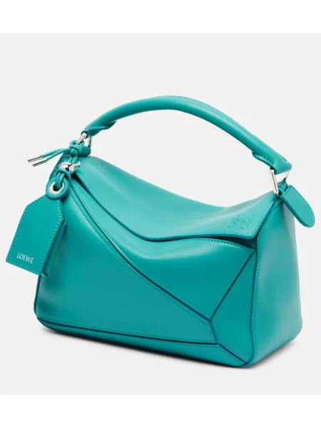 Geanta de piele Loewe din piele albastru
