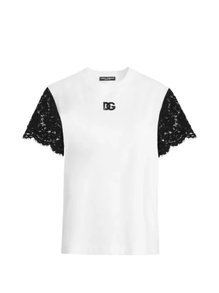 Tricou Dolce & Gabbana cu autograf alb