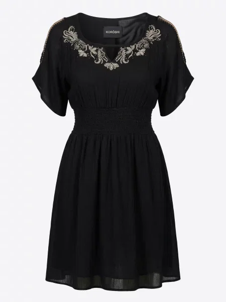 KOROSHI Rochie bej negru