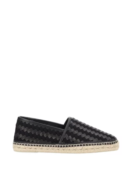 Espadrile Castaner țesuți negru