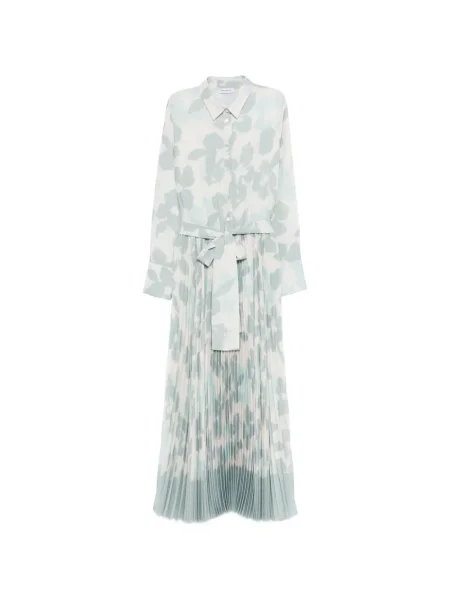 Rochie midi Rosso 35 plisată până la genunchi de costum