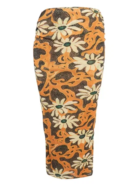 Fustă Nanushka portocaliu