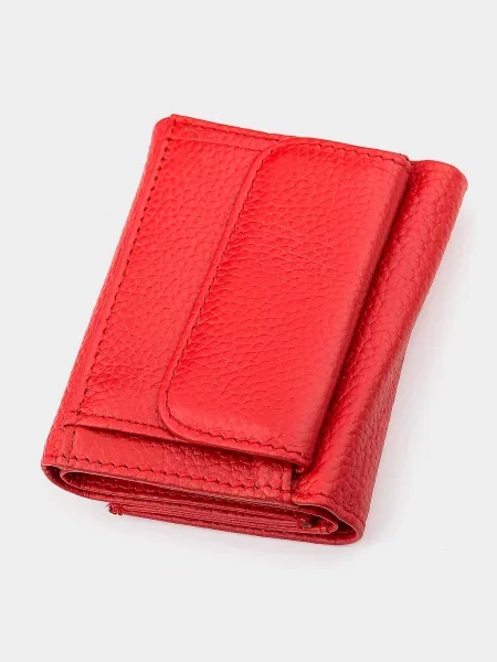 ST Leather Accessories Гаманець Шкіра червоний