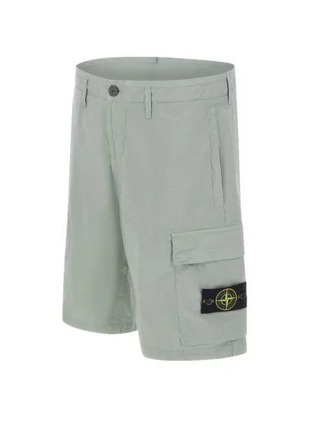 Kratke hlače kargo Stone Island kamenje zelena