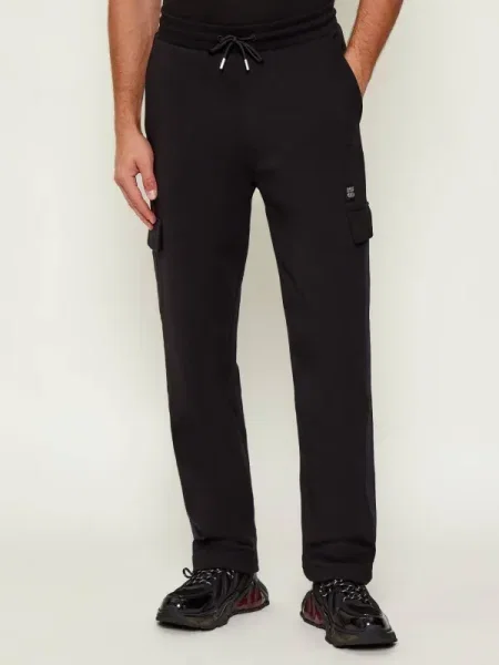 HUGO Pantaloni trening Danovopan negru