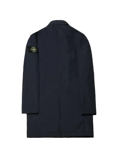 Palton Stone Island cu strasuri albastru