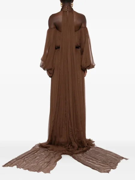 Rochie maxi M.marquise de costum maro