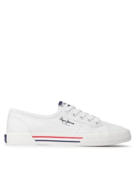 Ниски кецове Pepe Jeans Brady W Basic дамски бяло