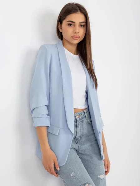 Sacou Fashionhunters albastru