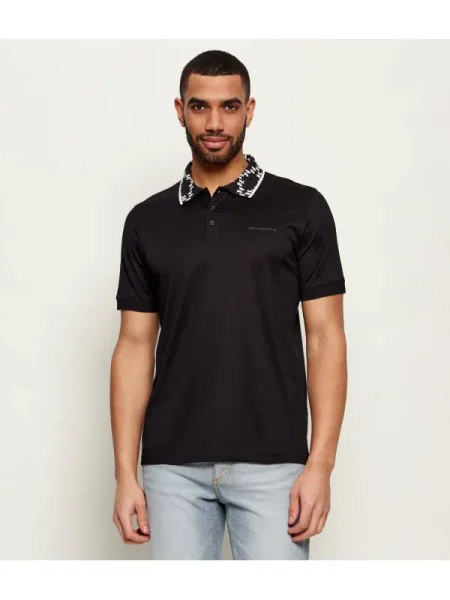 Karl Lagerfeld Polo negru