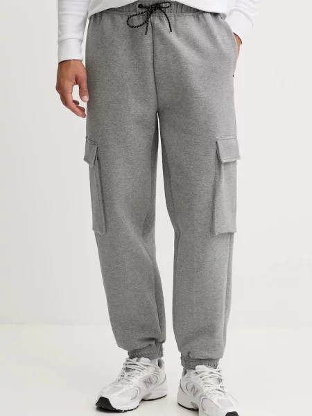 Спортивні штани Hummel однотонні сірий