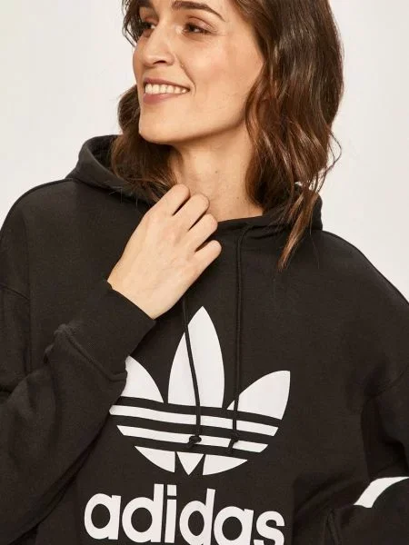 Adidas Bluza Z Kapturem Trf Hoodie czarna