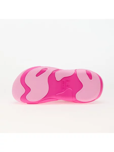 Чехли Crocs Bubble Crush Clog с платформа розово