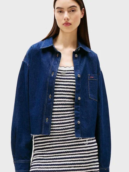 Джинсовая куртка Tommy Jeans синяя