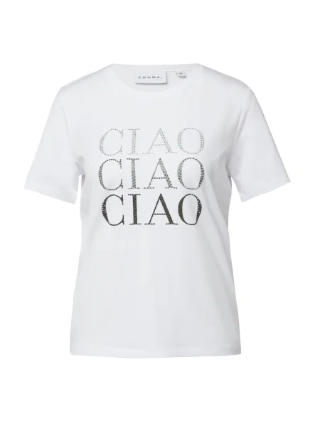 COMMA Majica črna bela