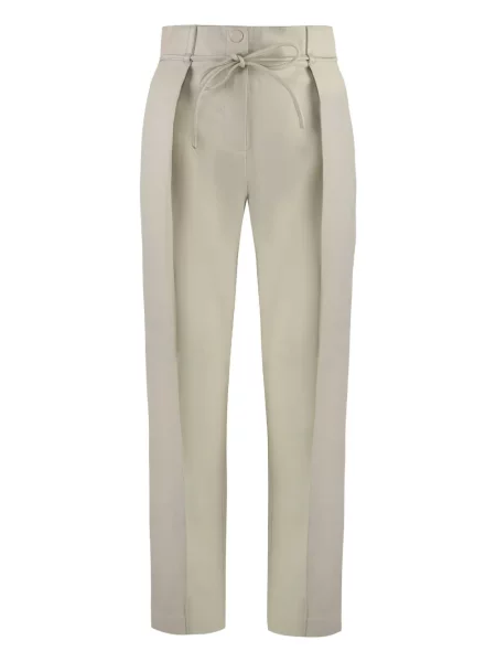 Pantaloni Yves Salomon din piele