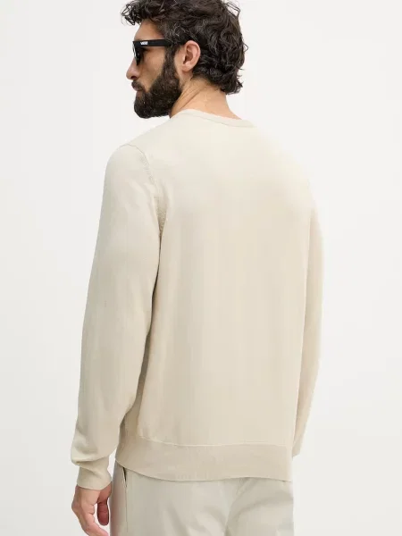 BOSS sweter Upacas-L beżowy