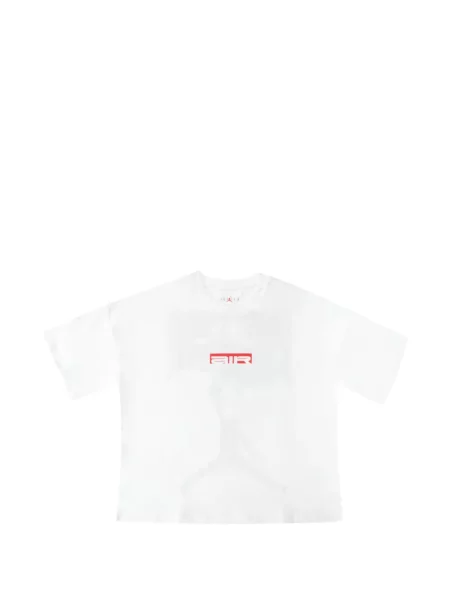 Tricou Jordan cu imagine alb
