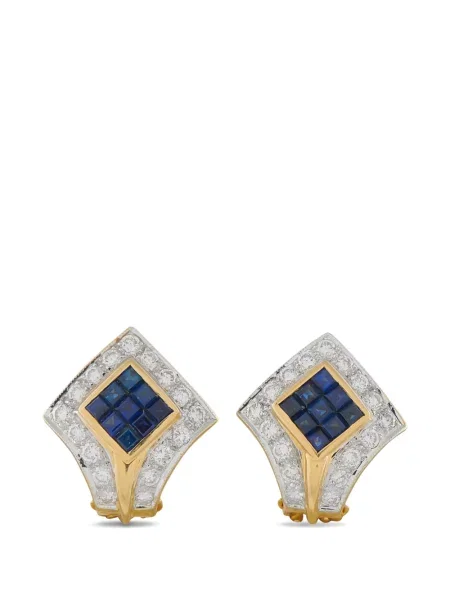 Cercei Lb Exclusive cu imprimeu geometric