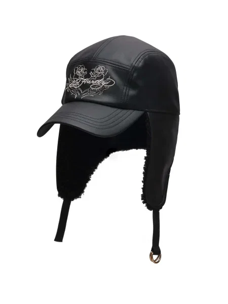 Ed Hardy Căciulă Rose Aviation' negru