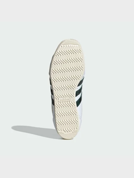 Кожаные кроссовки Adidas белые