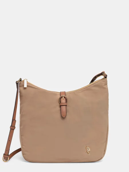 U.S. Polo Assn. torebka HOUSTON beżowa