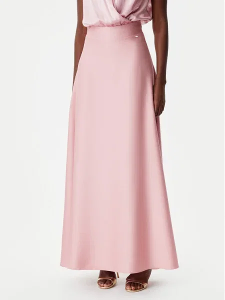 Rinascimento Fustă maxi roz