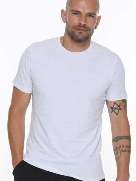 С яка колоездене тениска Dewberry бяло