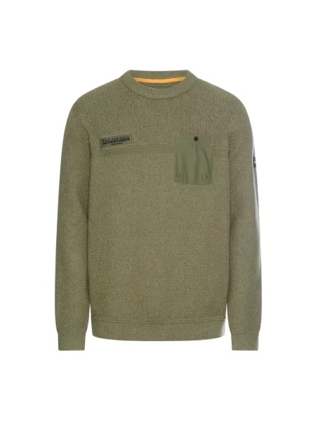 Sweter Camel Active zielony