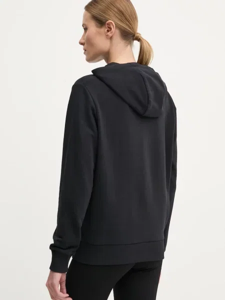 Однотонный свитер Hummel с капюшоном черный