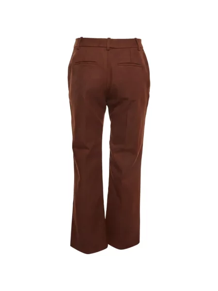 Pantaloni Victoria Beckham maro