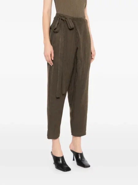 Pantaloni Uma Wang maro