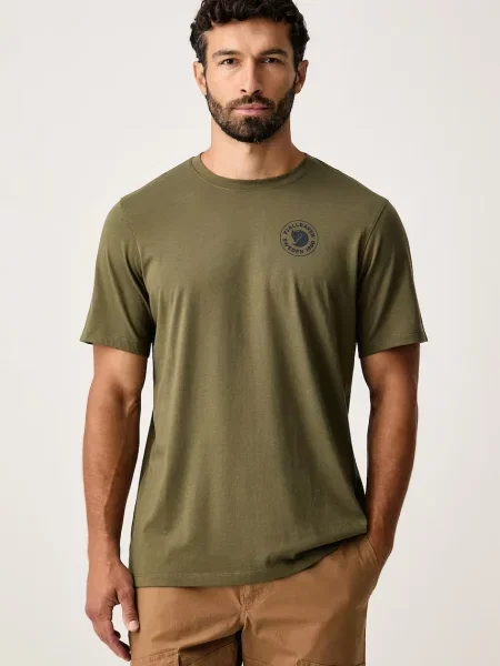 Fjallraven tricou pentru bărbați cu verde