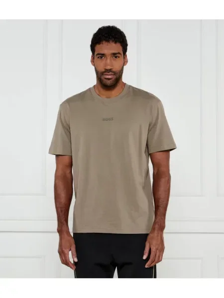 BOSS GREEN Tricou Tee 10 verde