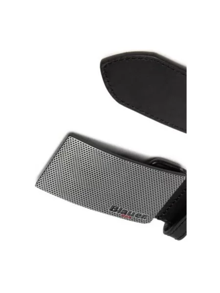 Pasek Blauer z logo czarny