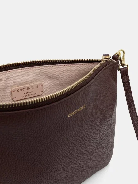 Кожаная сумка через плечо Coccinelle