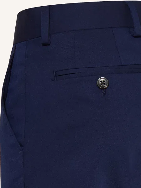 Jack&Jones Spodnie Garniturowe blau granatowe