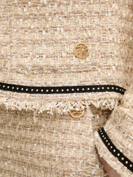 Піджак Karl Lagerfeld однобортний меланж бежевий