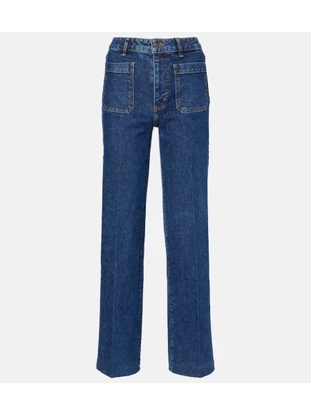 Proste jeansy Frame niebieskie