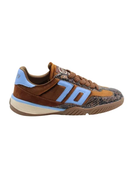 Sneakersy Back70 brązowe