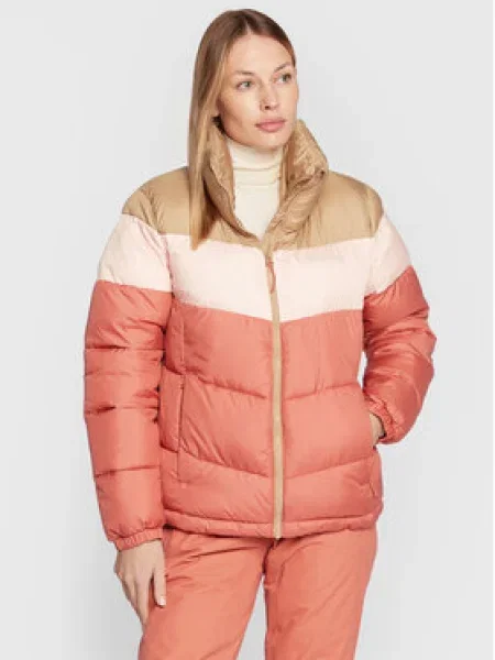 Columbia Geacă de iarnă Puffect™ Color Blocked Coral portocaliu
